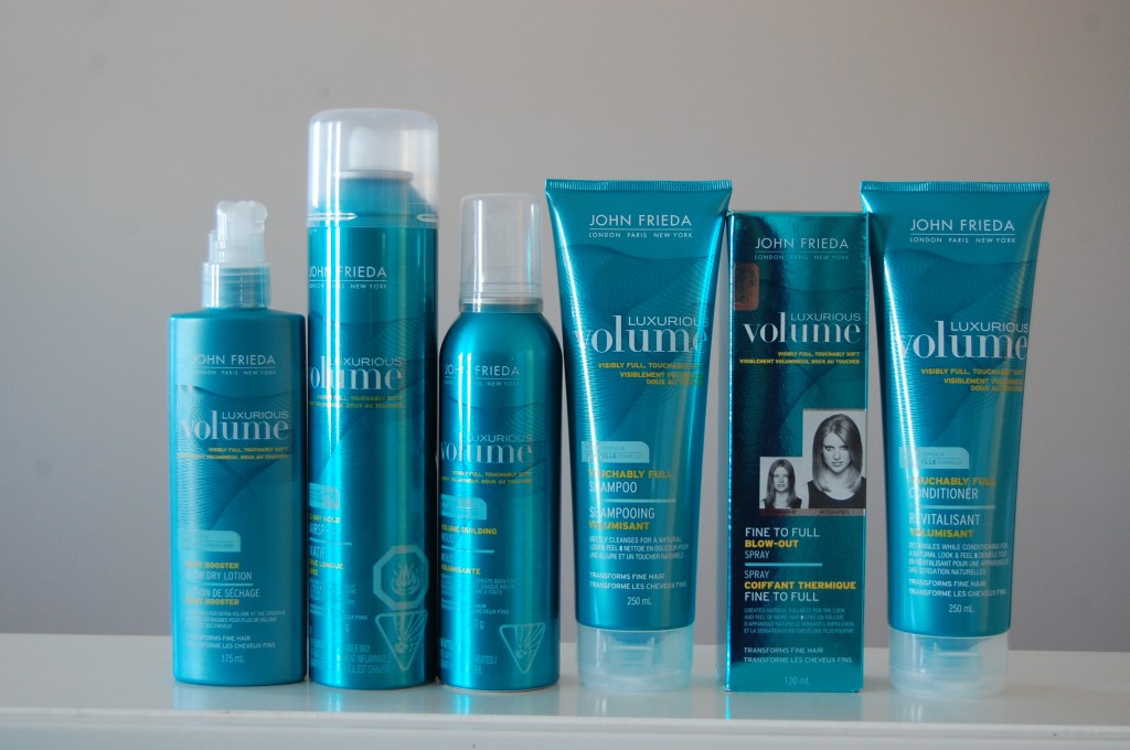 John Frieda Luxurious Volume Collection Giveaway February 9th-16th, 2013