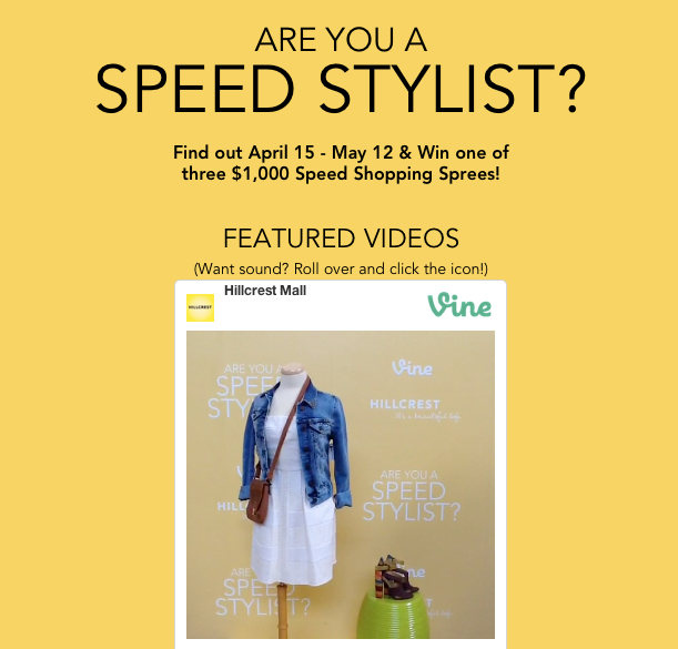 Hillcrest Mall Hosts Speed Styling Event