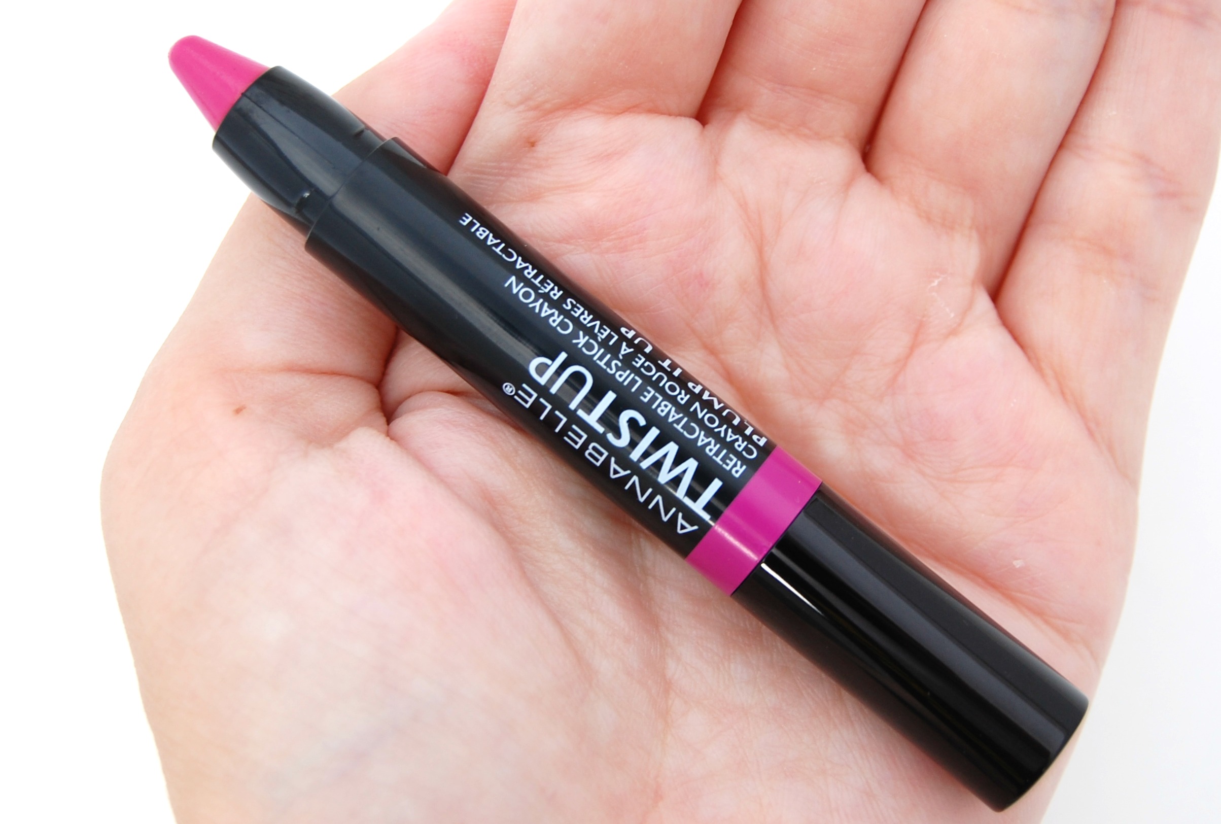 Annabelle Twist Up Retractable Lipstick Crayon 6 The Pink Millennial