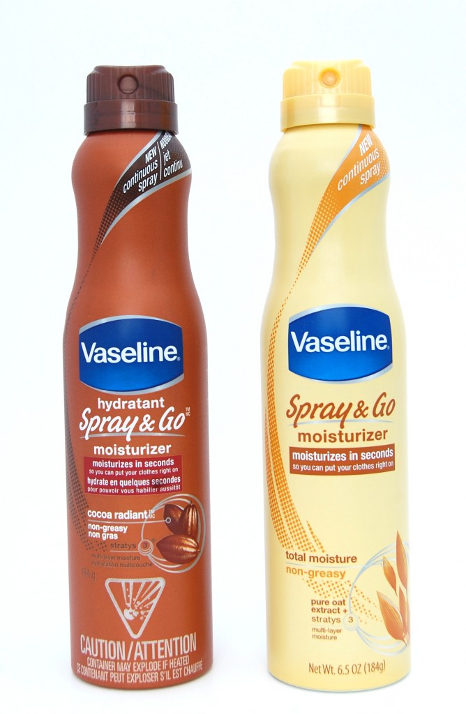 Vaseline Spray & Go Moisturizer