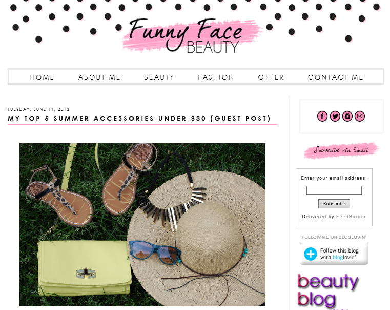 funny face beauty – The Pink Millennial