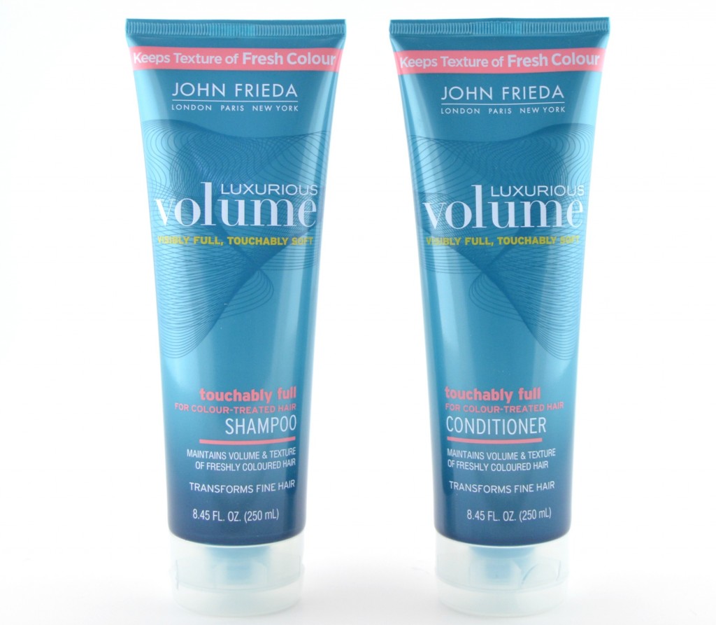 John Frieda Luxurious Volume Touchably Full for Colour Treated Hair Shampoo and Conditioner 