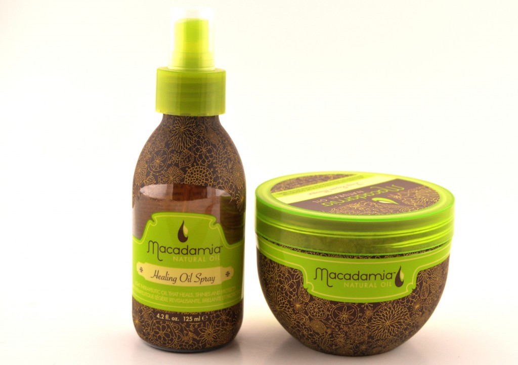Macadamia Natural Oil Deep Repair Masque And Macadamia Natural Oil Healing Oil Spray