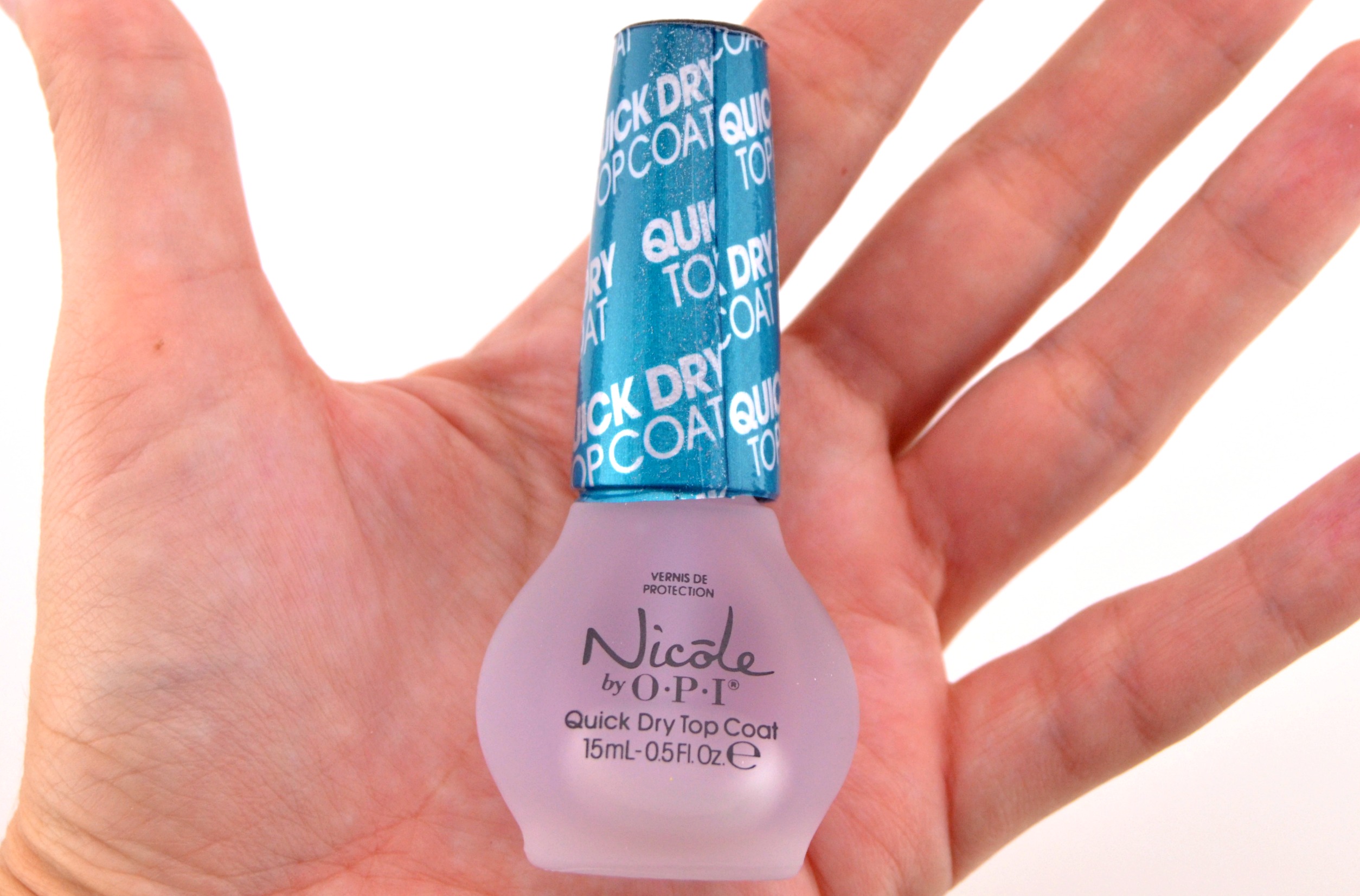 Nicole by OPI Quick Dry Top Coat (3) The Pink Millennial