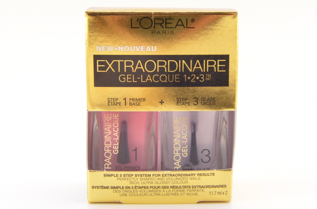 L'Oreal Extraoridinaire Gel Lacque 1-2-3 System (1)