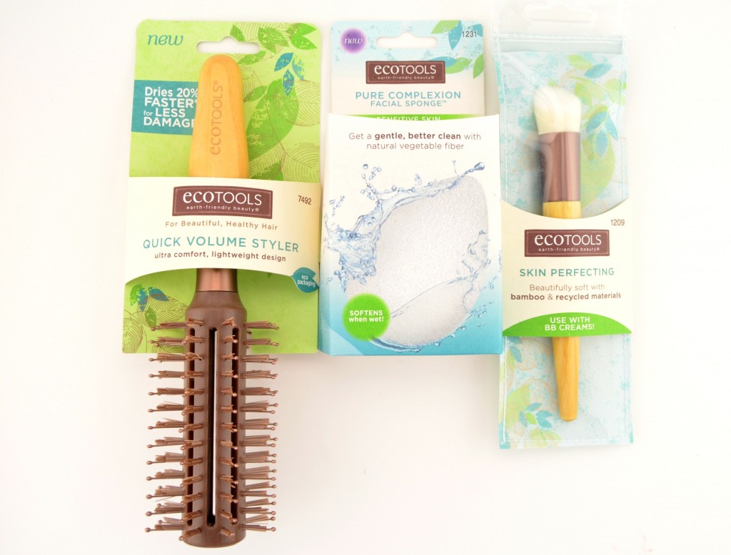 EcoTools Skin Perfecting Brush, Pure Complexion Facial Sponge and Quick Volume Styler