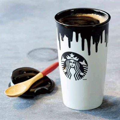 Band of Outsiders for Starbucks Limited Edition Designer Ceramic Mugs  (1)