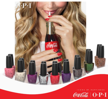 OPI Nail Lacquer, Coca-Cola Red, Red Nail Polish, 0.5 fl oz