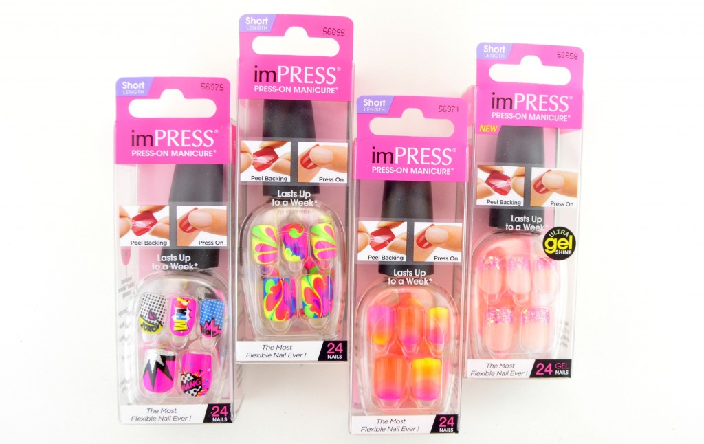 Neon imPRESS Press On Manicure by Broadway Nails Review