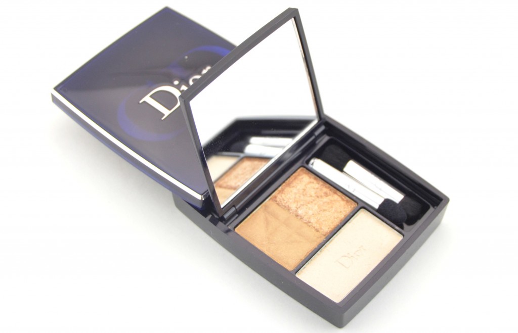 Dior 3-Couleurs Smoky Eyeshadow in Smoky Gold (2)