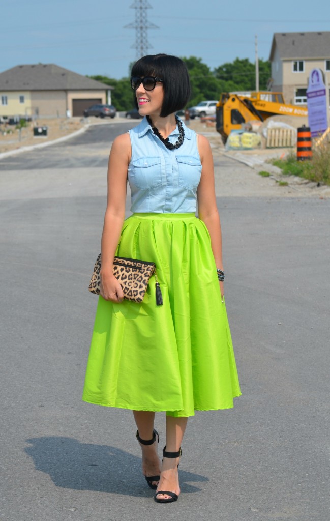 Neon Skirt