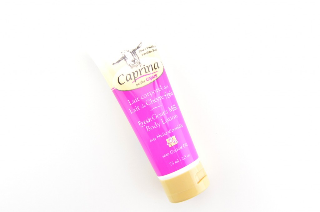 Caprina, Body Lotion, goats milk, lotion, canadian made, canadian, beauty blogger, canadian blog, beauty