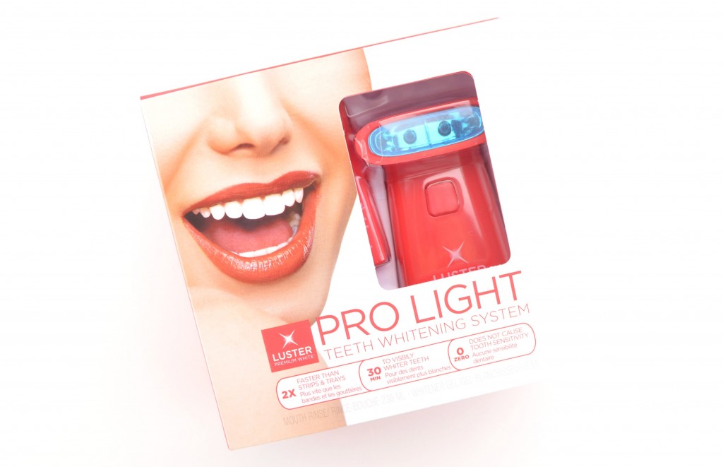 Luster Pro Light Teeth Whitening System review