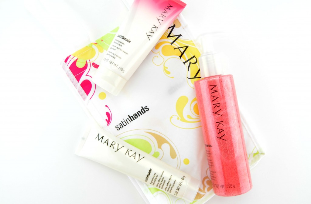 Mary Kay Pomegranate Satin Hands Pampering Set Review