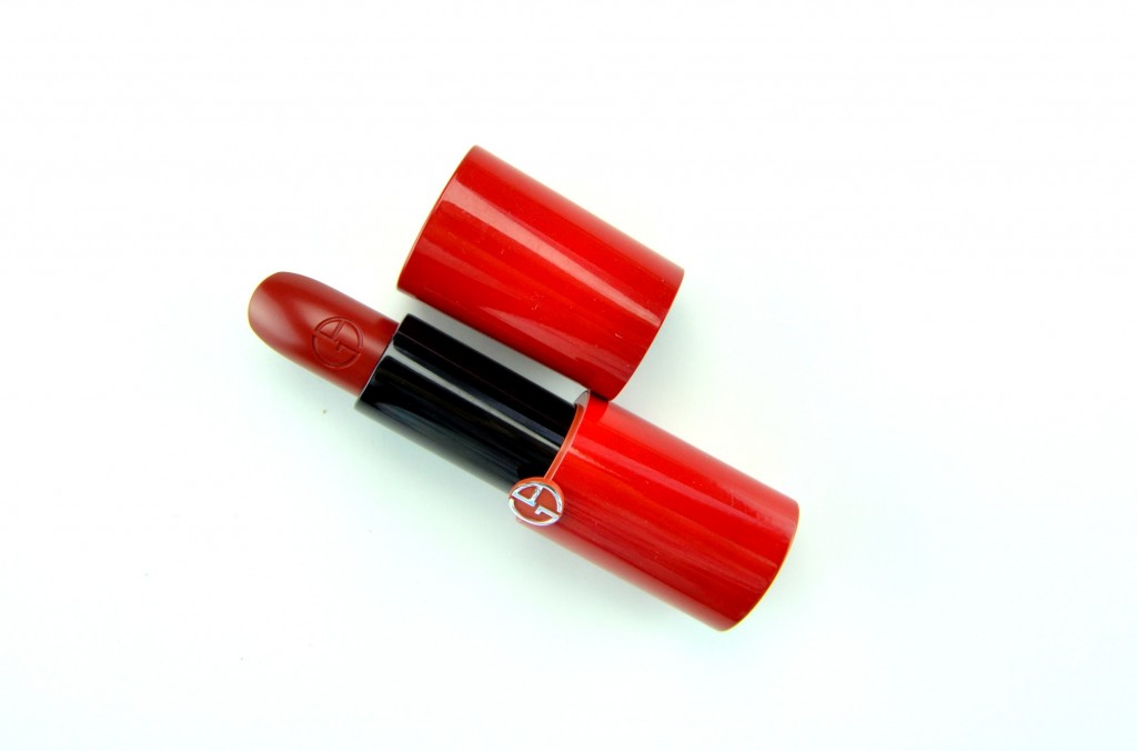 Giorgio Armani, Rouge Ecstasy, red lipstick, red lip, lippie, GM, lipstick, makeup blogger, canadian red lipstick