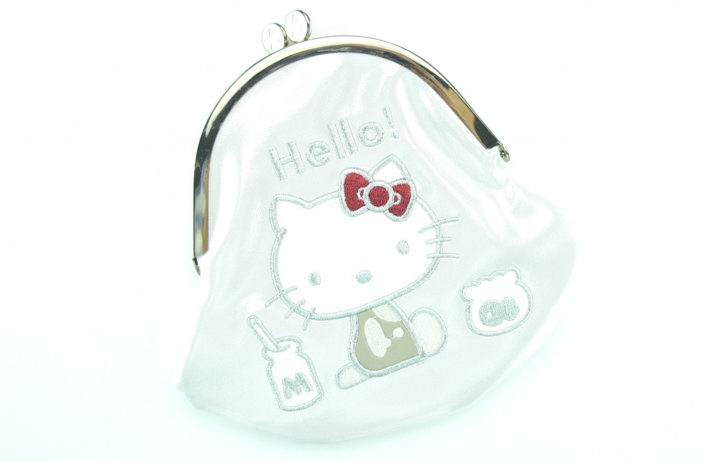 Hello Kitty, 40th Anniversary, hello kitty Collection , The Milk Money Makeup Bag , coin purse