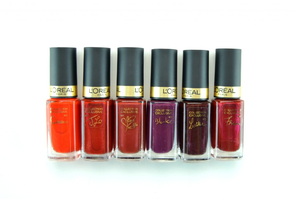 L’Oreal The Collection Exclusive Pure Reds nail polish