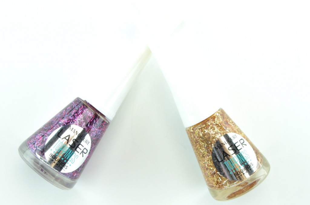 Bourjois 1 Second Laser Manicure Toppings, bourjois nail polish, glitter polish, sparkly nail polish