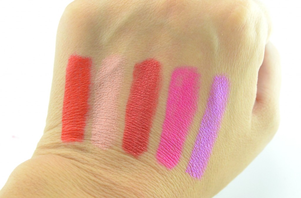 Kat Von D, Studded Kiss, Lipstick swatches