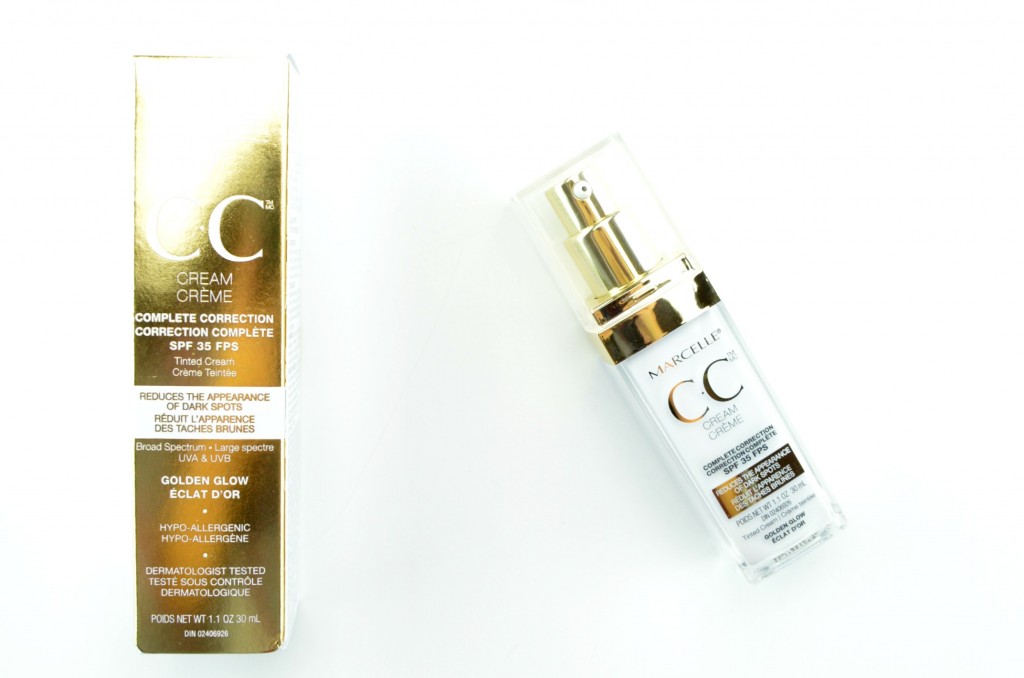 Marcelle CC Cream SPF 35 Complete Correction, Golden Glow, marcelle