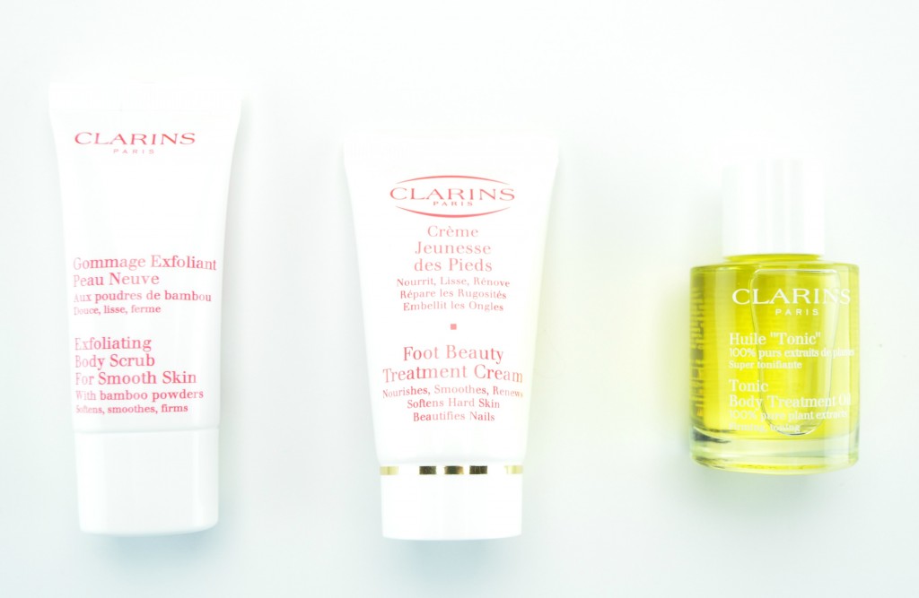 Softer feet with Clarins