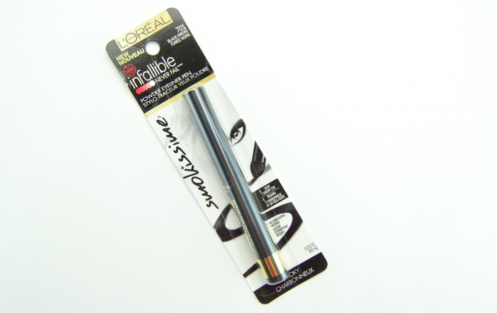 L’Oreal Infallible Smokissime Powder Eyeliner Pen, l'oreal eyeliner, black smoky eyeliner