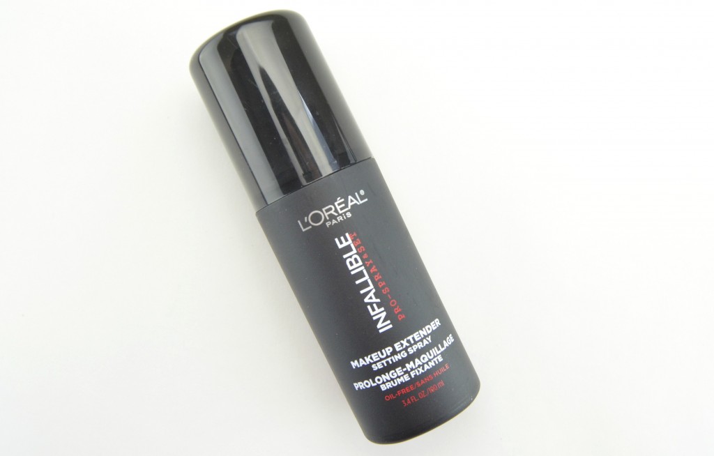 L’Oreal Infallible Spring, L'Oreal Infallible Makeup Extender Setting Spray, urban decay all nighter, setting spray 