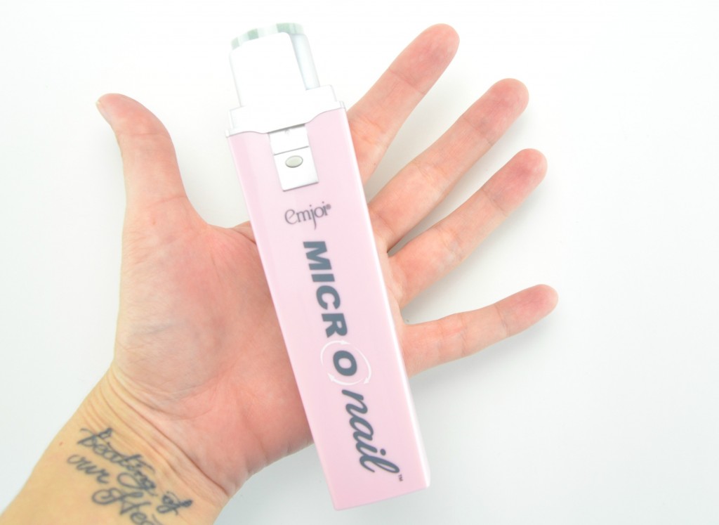 MICRO Nail review, Shiny Nails in Seconds, electric polisher, buff nails, adds shine to nails