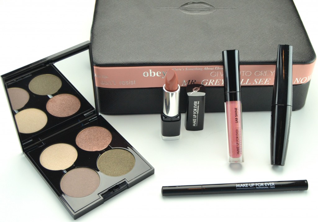 Make Up For Ever 50 Shades of Grey Makeup Collection Review, 50 shades of grey, 50 shades of grey makeup