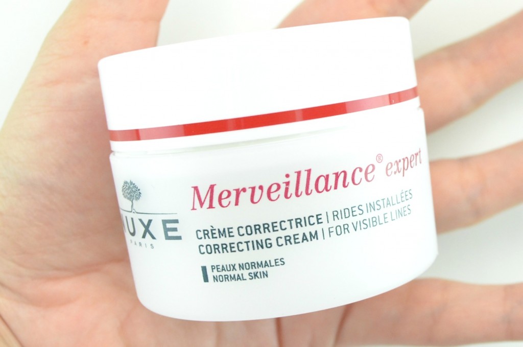 Nuxe Merveillance Expert Collection review, Neux Merveillance Expert Correcting Cream for Visible Lines, Neux Merveillance Expert, Correcting Cream, reduce Visible Lines 