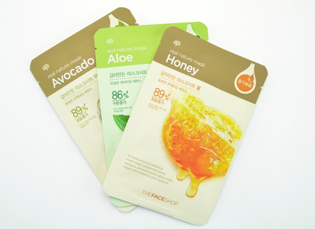 The Face Shop review, The Face Shop Real Nature Mask, sheet mask, nature mask, facial masks