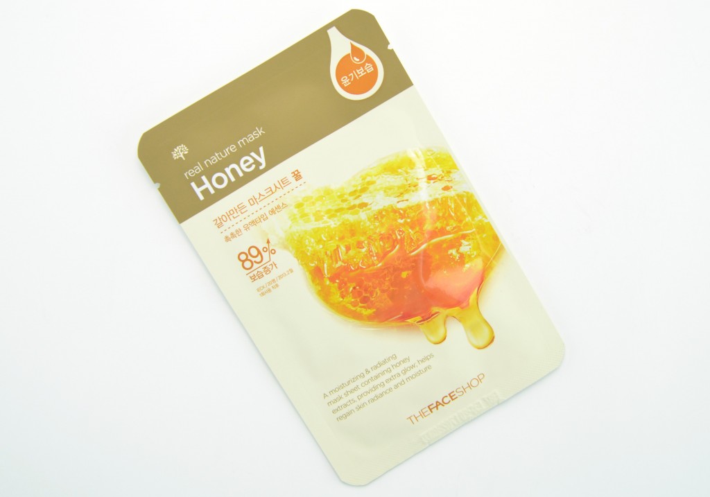 The Face Shop review, The Face Shop Real Nature Mask, sheet mask, nature mask, facial masks, The Face Shop Real Nature Mask honey