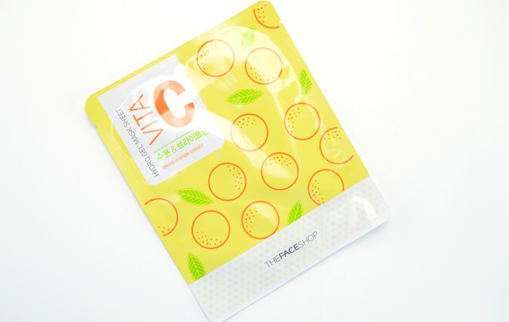 The Face Shop mask, The Face Shop Hydro Gel Mask Sheet , sheet mask, gel mask, beauty blogger