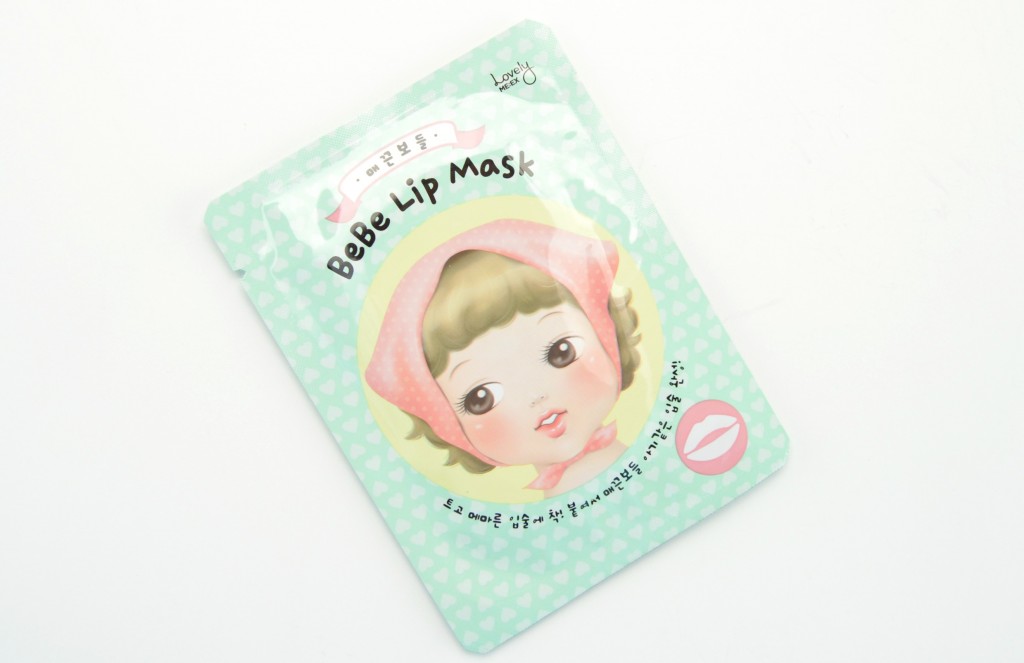 The Face Shop mask, The Face Shop Lovely Me:Ex Bebe Lip Mask, lip treatment, lip mask, boby soft lips, hydarted lips