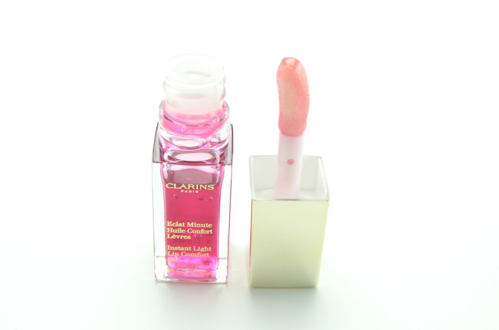 Clarins Instant Light Lip Comfort Oil, lip oil, Clarins Instant Light, Lip Comfort Oil