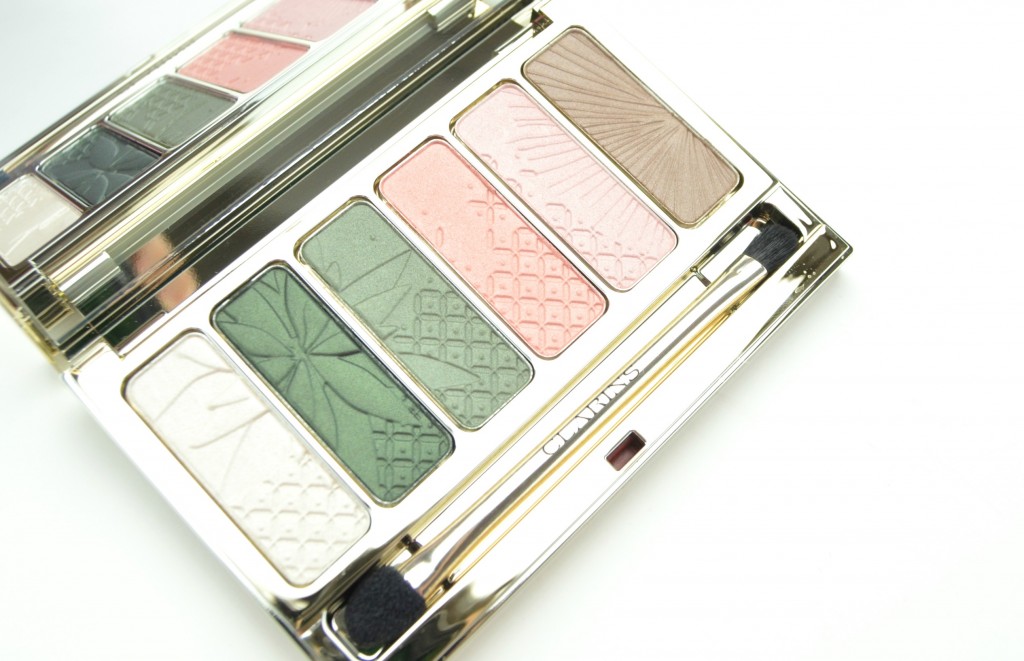 Clarins Garden Escape, Clarins Limited Edition Garden Escape 6 Colour Eye Palette, 6 colour eye palette, clarins eyeshadow, spring eyeshadows