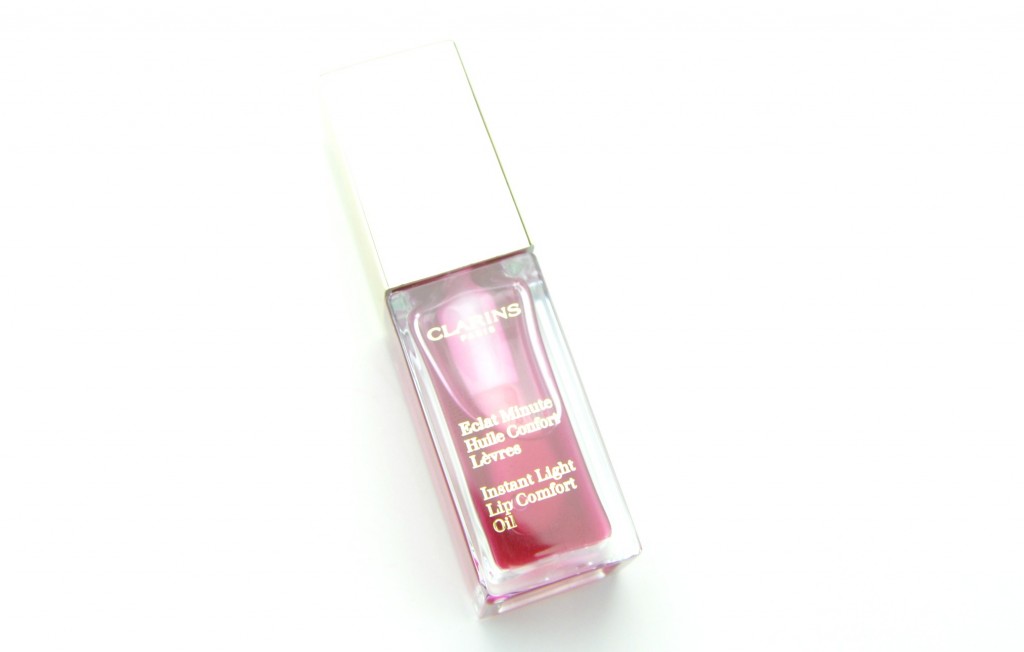 Clarins Instant Light Lip Comfort Oil, lip oil, Clarins Instant Light, Lip Comfort Oil