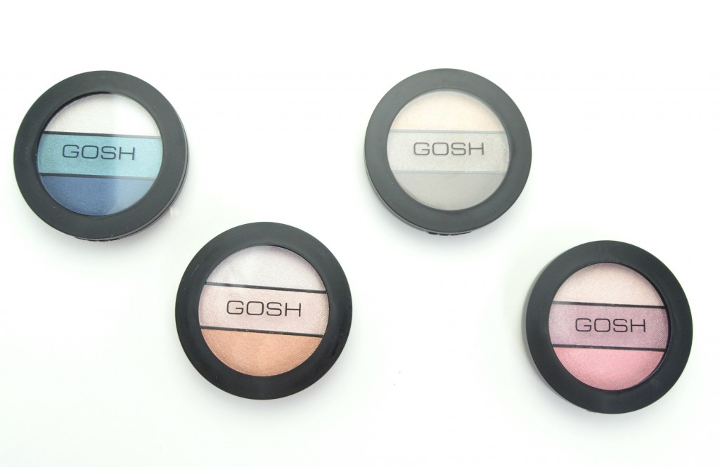 GOSH cosmetics, GOSH Eyelight Trio, eyeshadow trio, GOSH eyeshadow, GOSH eye shadows, beauty blogger