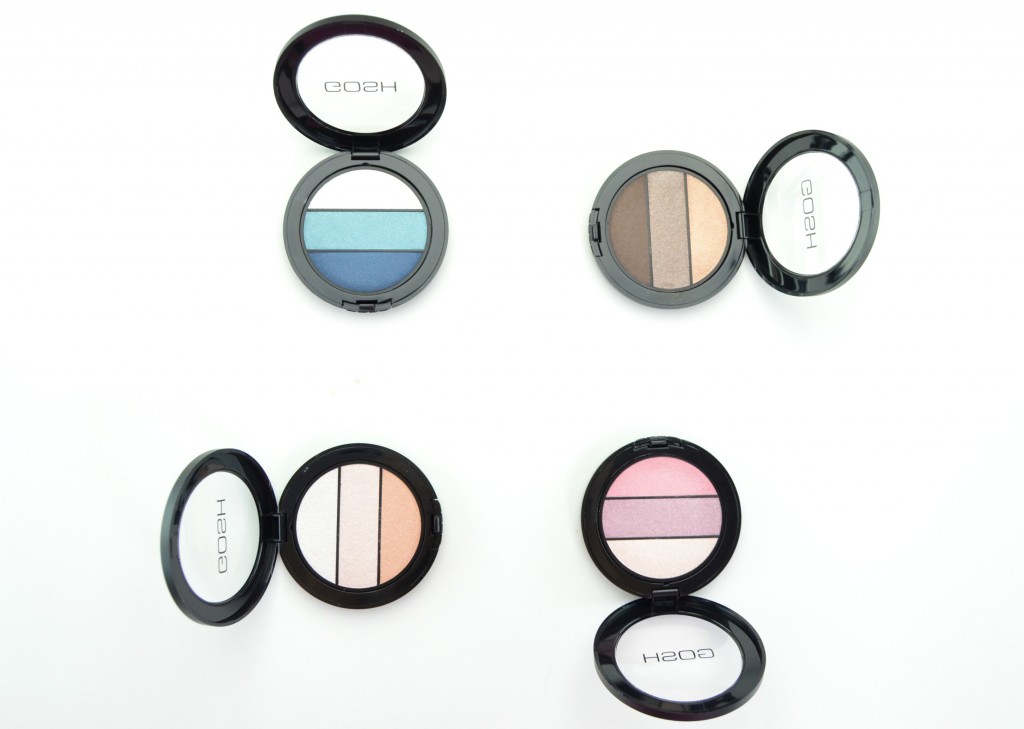 GOSH cosmetics, GOSH Eyelight Trio, eyeshadow trio, GOSH eyeshadow, GOSH eye shadows, beauty blogger