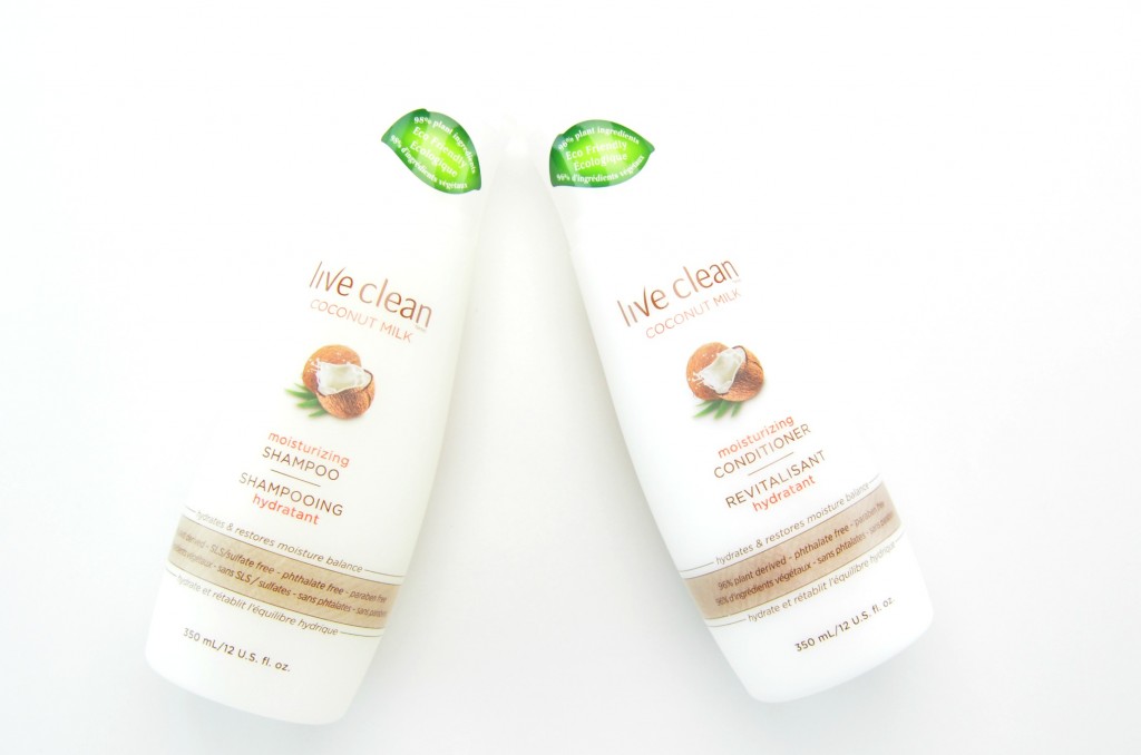 Live Clean Coconut Milk Shampoo and Conditioner Review