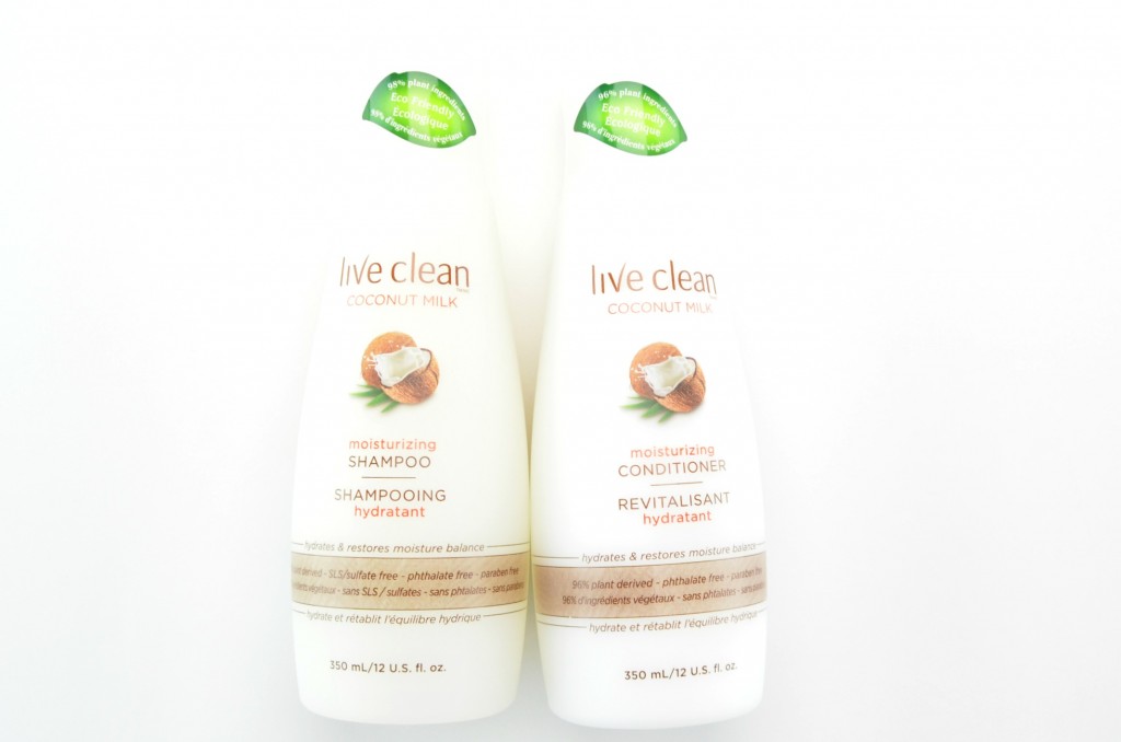 Live Clean Coconut Milk Shampoo and Conditioner review, Live Clean Coconut Milk Conditioner, live clean, coconut conditioner, coconut milk shampoo, live clean hair care