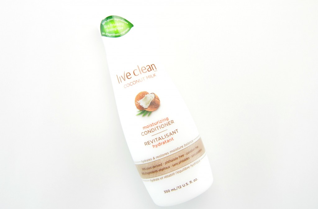 Live Clean Coconut Milk Shampoo and Conditioner review, Live Clean Coconut Milk Conditioner, live clean, coconut conditioner, coconut milk shampoo, live clean hair care