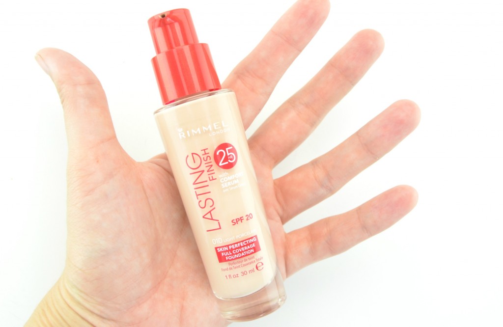 Rimmel Lasting Finish, Comfort Serum Skin Perfecting Full Coverage Foundation