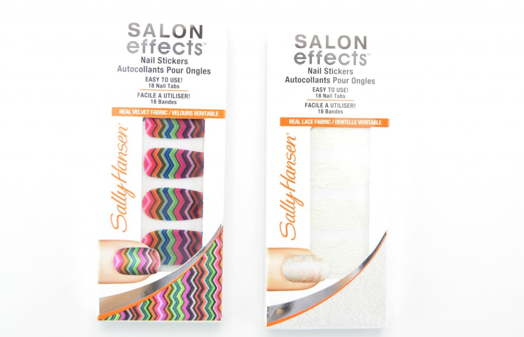 Sally Hansen Salon Effects Fabric Stickers, effects stickers, nail polish stickers, sally hansen stickers, Sally Hansen Spring 2015 Review