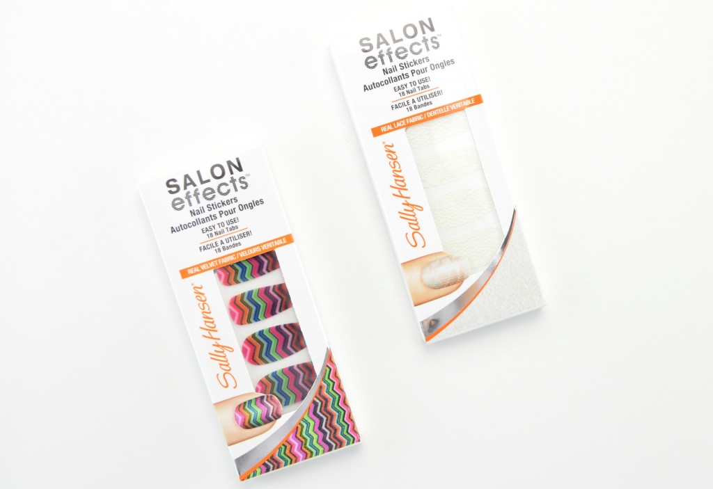 Sally Hansen Salon Effects Fabric Stickers, effects stickers, nail polish stickers, sally hansen stickers, Sally Hansen Spring 2015 Review