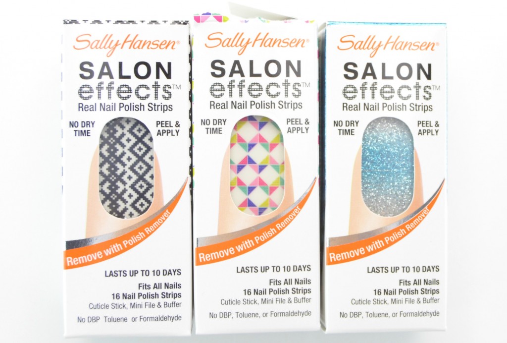 1. Sally Hansen Salon Effects Real Nail Polish Strips - wide 1