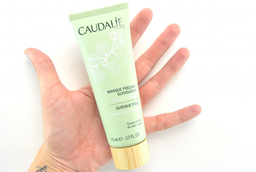 Caudalie mask, Glycolic Peel Mask, Glycolic Peel, peel mask, spa treatment at home, facial mask