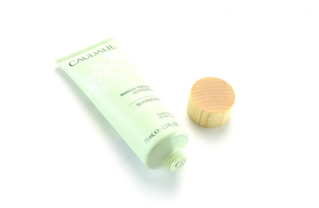 Caudalie mask, Glycolic Peel Mask, Glycolic Peel, peel mask, spa treatment at home, facial mask