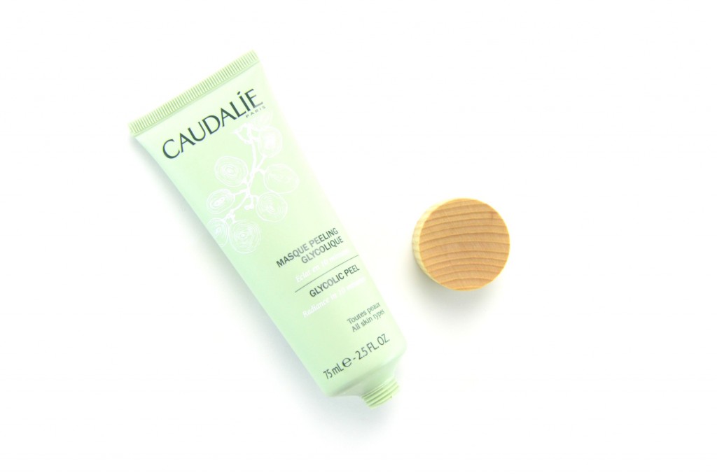 Caudalie mask, Glycolic Peel Mask, Glycolic Peel, peel mask, spa treatment at home, facial mask 