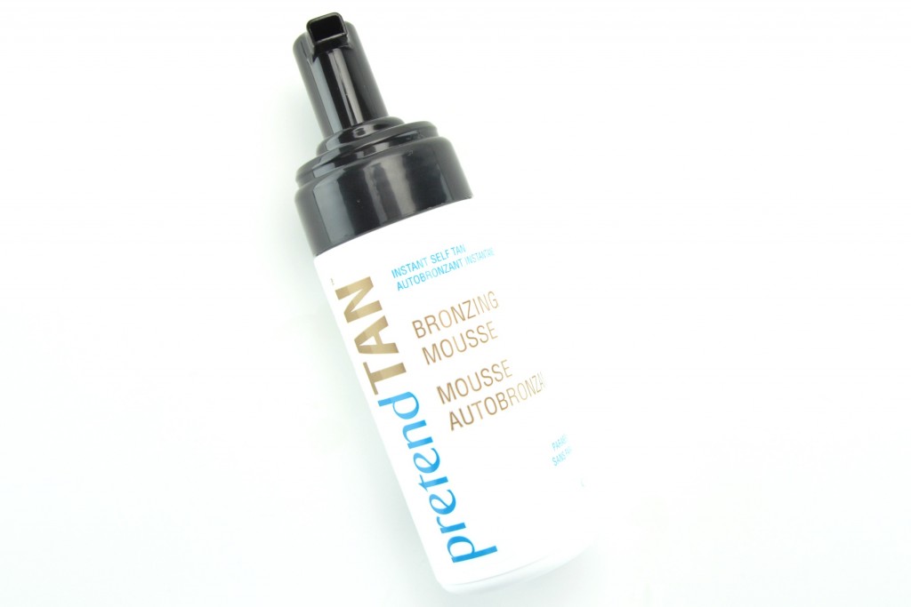 Pretend Tan, Bronzing Mousse, self tanner, self-tanner, spray tan, tanner, sun-kissed